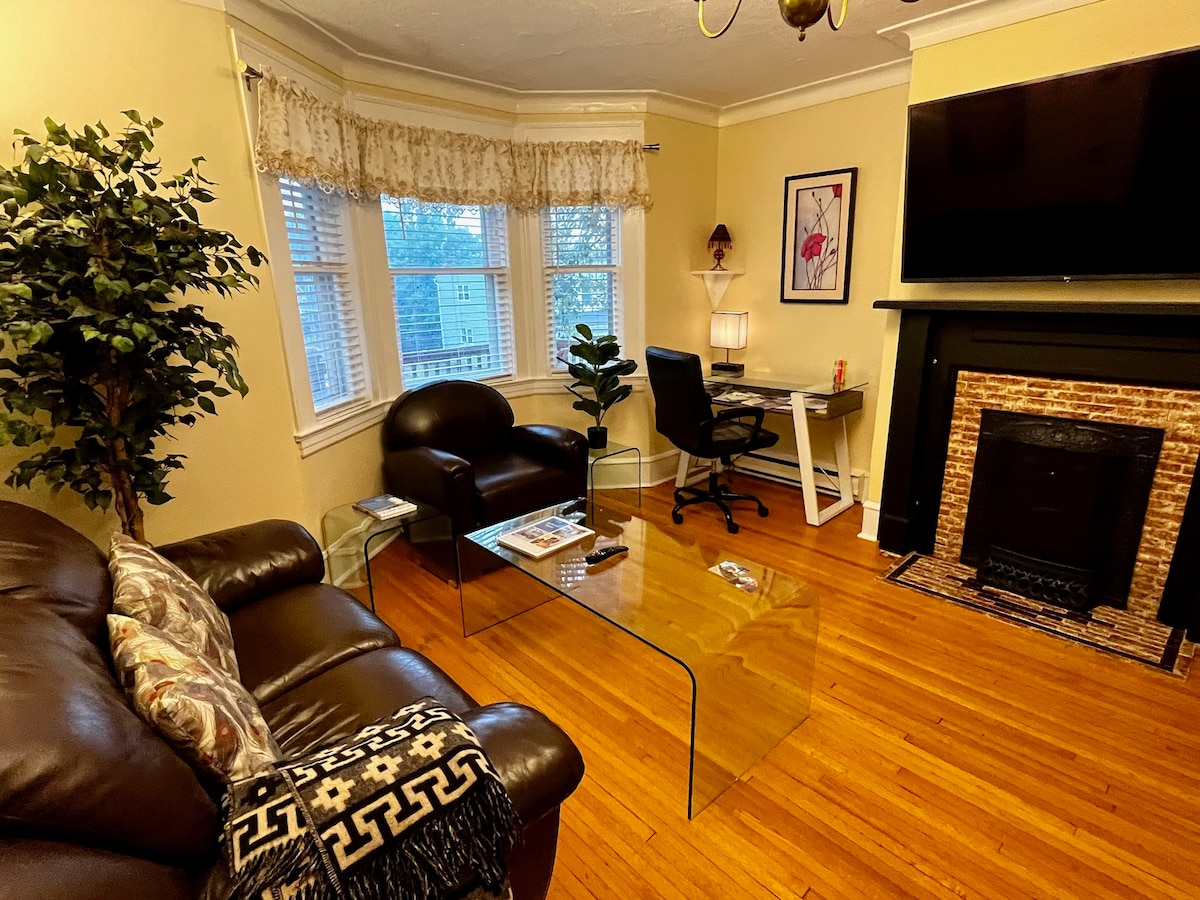 The Hill Flat living room