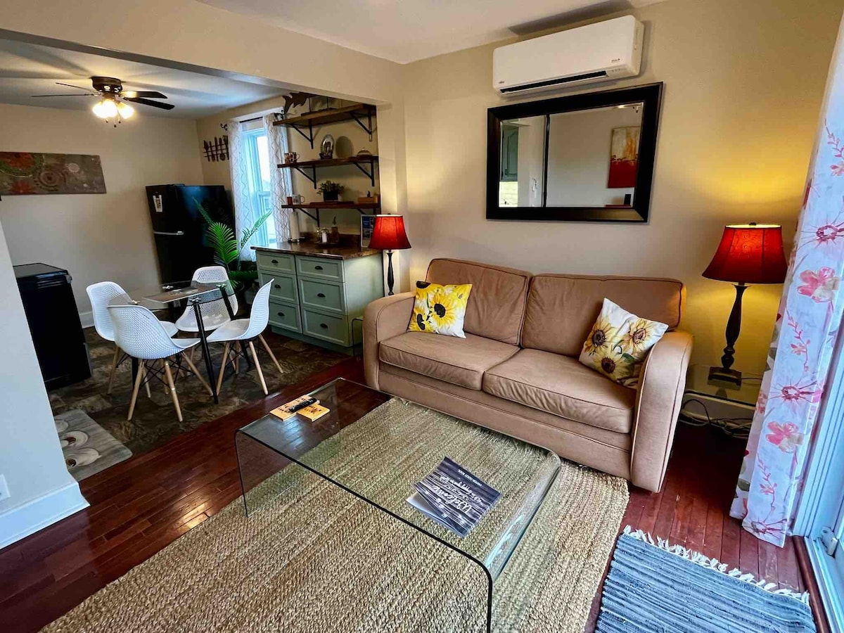 The Hill House living room