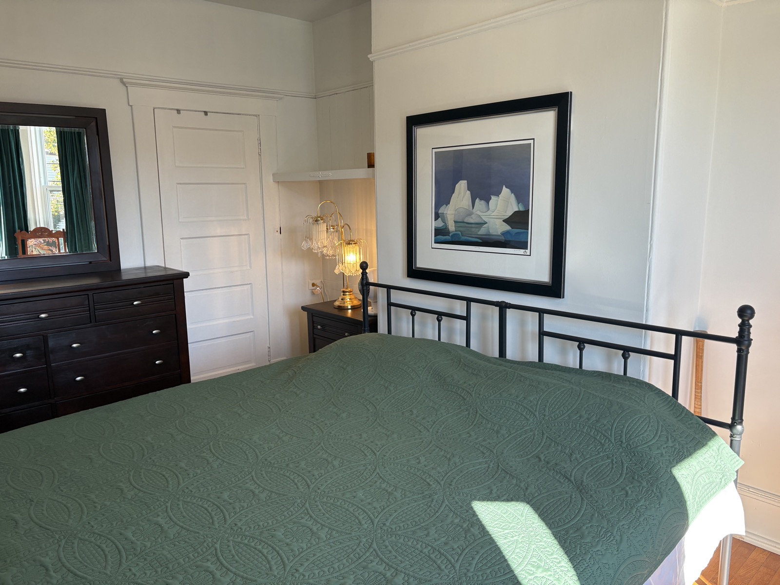 The LaCour House master bedroom dresser view