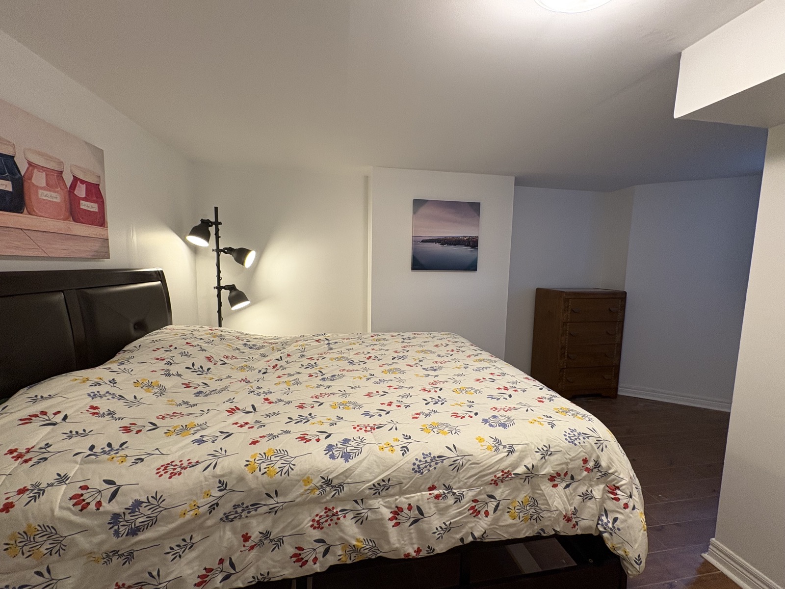 The LaCour House basement bedroom